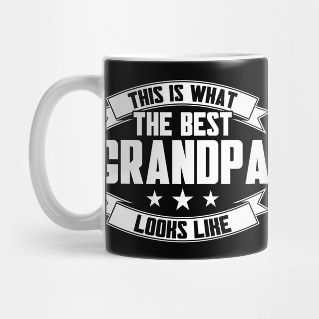 The Best Grandpa Looks Like Father Grandpa by Toeffishirts